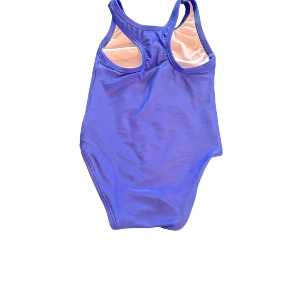 Speedo Infant 1 PC Racerback Swimsuit Size 12M Royal Blue Snap Crotch Lined